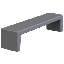 Banquette Story Béton Gris Anthracite L 200 Cm