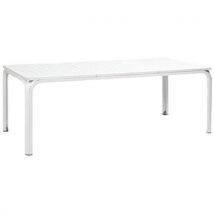Table Alloro Avec Rallonge Blanc