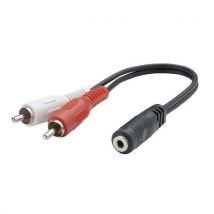 Adaptateur 2rca - Jack 35
