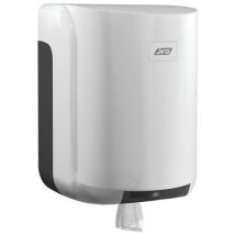 JVD - Distributeur Essuie-Mains Cleanline Maxi Blanc - Capacité 450 Essuie-Mains - ABS Éco-Responsable