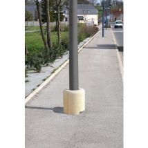 Protection De Candélabre Béton Ocre Sablé