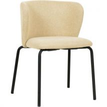 Chaise Empilable Break En Tissu - Beige