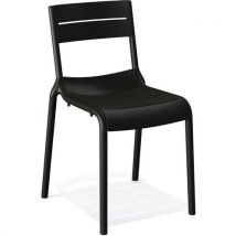 Chaise Empilable Calor En Pp - Noir