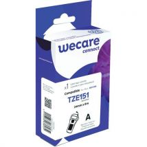 Cassette De Ruban Pour Étiqueteuse Brother - 24 Mm - Tze151