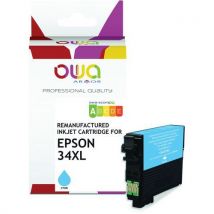 Cartouche D'encre Remanufacturée Epson 34 Std-xl - Cyan