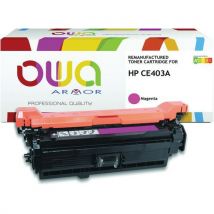 Toner Remanufacturé Hp Ce403a - Magenta