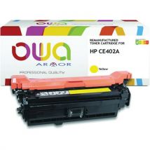 Toner Remanufacturé Hp Ce403a - Jaune