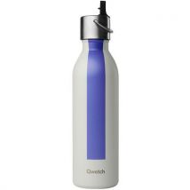 Qwetch - Bouteille Isotherme Active 600ml Gris - Éco-responsable et Usage Alimentaire