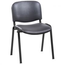 Chaises Cluny Accroc.soudée Pied Noir Pvc M2 2135 Anthracite
