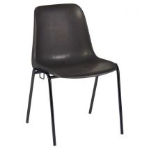 Chaises Réunion Panama P/noir 2422 Anthracite