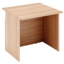 Banque D'accueil Musa Module Bas 76 X 72 Cm Noyer/blanc