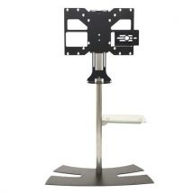 Support Fixe Écran + Visioconférence Lux Up Visio Noir - Erard Pro