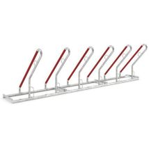 WSM - Râtelier Vélo XBF 6 Places - Acier Galvanisé - 3000mm Longueur - Abri Urbain Robuste