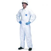 Combinaison Tyvek Industry Xxl Protection Type 5 Et 6 Blanc