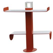 Banc Urbain Nomad L/2 Prises Usb Chargeur Ind. Oran/blanc