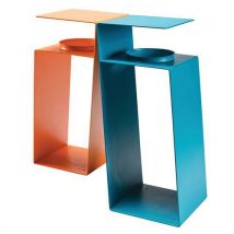 A397299 Poubelle D'extérieur De Vous A Moi Duo Orange/bleu