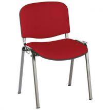 Chaises Cluny Accroc.soudée Pièt.chromé Pvc M1 Urban Tomate