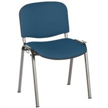 Chaises Cluny Accroc.soudée Pièt.chromé Pvc M1 Urban Pétrole