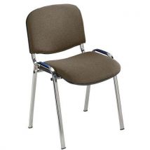 Chaises Cluny Pièt.chromé Pvc M1 Urban Taupe