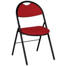 Chaises Pliantes Clap Piètement Nr Pvc M1 Urban Tomate