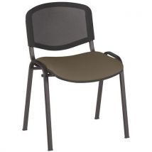 Chaises Réunion Bliz Pièt.nr Ass. Pvc M1 Urban Taupe