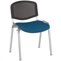 Chaises Réunion Bliz Pièt.alu Ass. Pvc M1 Urban Pétrole