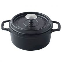 Cocotte En Fonte Ronde 28 Cm -invicta- Noire