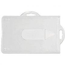 Porte-badge Semi-rigide Pour Usage Horizontal Ou Vertical