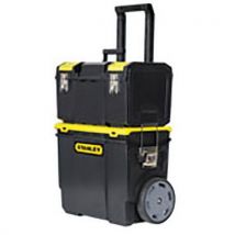 Stanley 1 Servante Compacte 3 En 1 Avec Organiseur Central Détachable 43 Litres