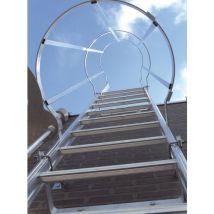 Altrex - Échelle de secours aluminium - Hauteur 3.73-3.87m - Charge 150kg - Sécurité et Fiabilité