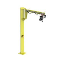 Potence sur fût inversée avec palan électrique - Capacité 250kg, Portée 2m - Hadef