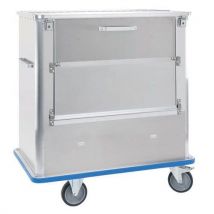 Chariot Conteneur Aluminium 1340x790x1475 + Pare-chocs