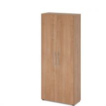 Armoire À Portes Basic-5 Niveaux-noyer-noyer