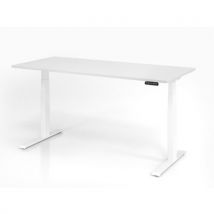 Bureau Assis-debout Série Xdkb-180x80cm-blanc-blanc