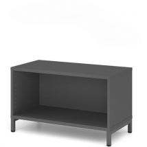 Étagère À Socle En Acier - 1 Niveau - Graphite