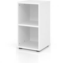 Étagère Étroite Advanced - 2 Niveaux - Blanc
