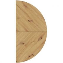 Extension 1/2 Cercle - Chêne Ambré-graphite