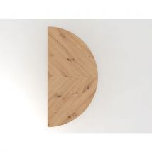 Extension 1/2 Cercle R - Chêne Ambré-argent