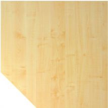 Plateau Raccordement Trapèze Série O-érable-chrome