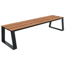 Banquette Havane 1.80 M Pin Tyrol/métal Gris 7016