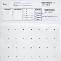 Sacs Opaques De Sécurité Pour Billets