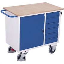Etabli Mobile Avec 6 Tiroirs / Sw-985.001