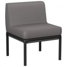 Chauffeuse Droite Lotua Enduit Pvc Ginko Gris Souris