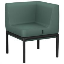 Chauffeuse D'angle Lotua Enduit Pvc Ginko Vert