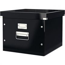 Lot de 6 - Boîte De Rangement Leitz Click & Store Format Haut Noir