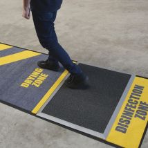 Tapis Désinfectant Avec Zone De Séchage - Anglais