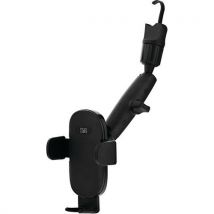 Support De Téléphone Mâchoire Pour Rétroviseur - Noir