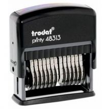 Tampon Numéroteur Printy 48313 Noirencre Noire