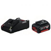 Bosch 1 Batterie Gba 18v 4.0ah Avec Chargeur Gal 18v-40