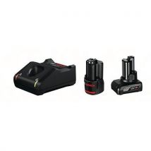 Bosch 1 Batteries Gba 12v 2.0ah, Gba 12v 4,0 Ah Et Avec Chargeur Gal 12v-40